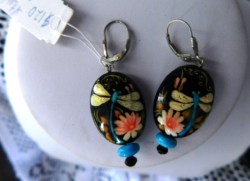amy kahn russel black earrings a